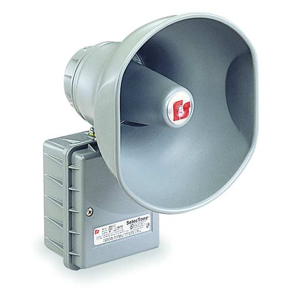 Federal Signal Signaling Device, 120VAC, 0.27 AC, Gray - 300GC-120