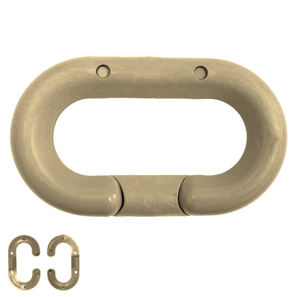 Mr. Chain Army Tan 1.5" Master Links (10-Pack) - 30755-10