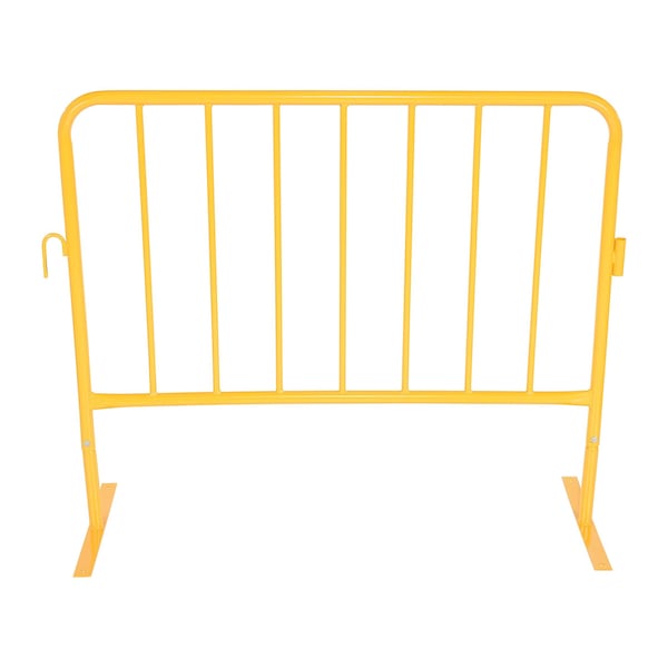 Vestil YELLOW BARRIER 48" W/FLAT FEET - PRAIL-48-Y-FF