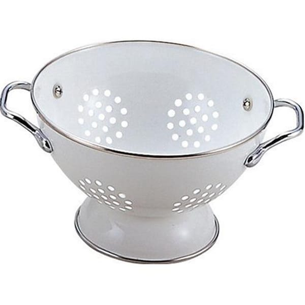 Reston Lloyd Reston Lloyd 08300 1.5 qt  Powder Coated Colander  White - 8300