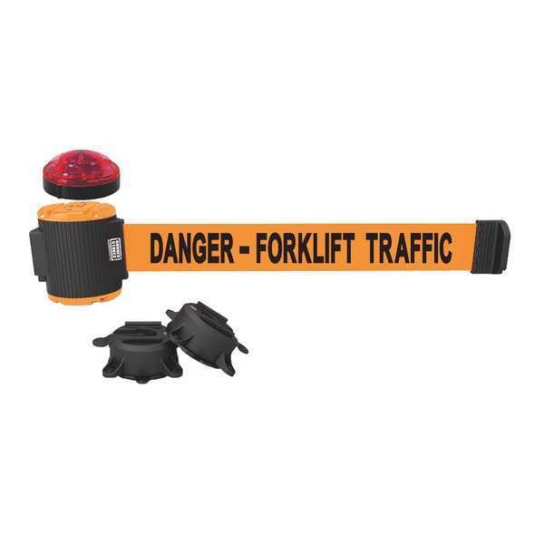 Banner Stakes Belt Barrier, Matte, Yellow Belt - MH5013L