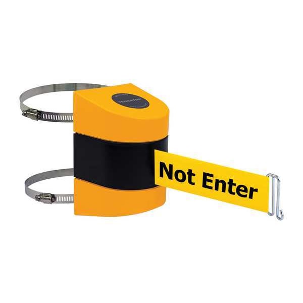 Tensabarrier Belt Barrier, Yellow, Belt Color Yellow - 897-30-C-35-NO-YAX-A
