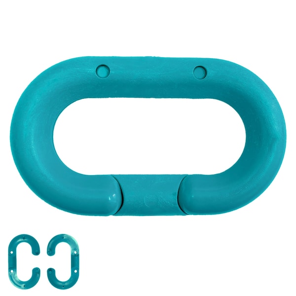 Mr. Chain Turquoise 2" Heavy Duty Master Links (10-Pack) - 51756-10