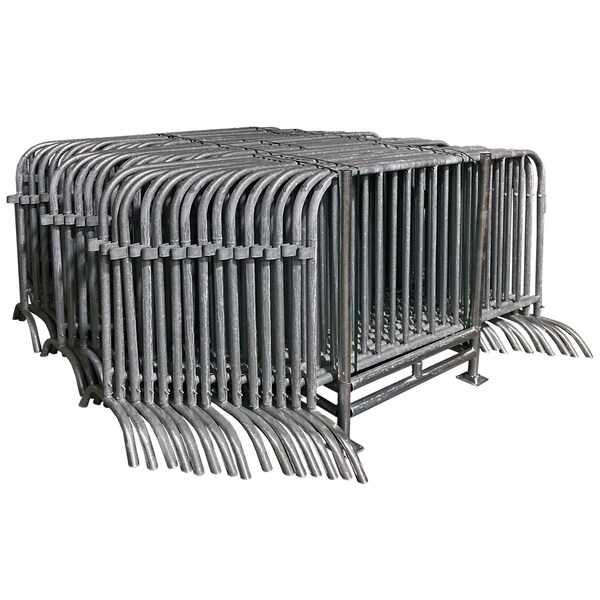 Electriduct Galvanized Steel Interlocking Barricades - TC-V-BARRICADE-500G-BF-SV