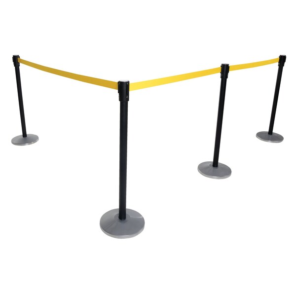 Vestil Indoor Personnel Guidance Barrier, 6 ft. - WEB-P