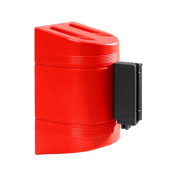 Queue Solutions WallPro 400, Red, 13' Red/White THIS LINE IS CLOSED Belt - WP400R-RWLC130