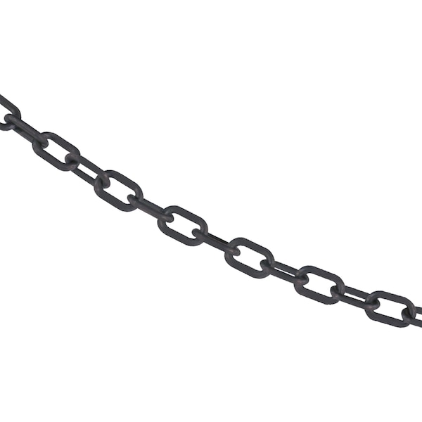 Mr. Chain 3/4" x 100' Slate Gray Plastic Safety Chain - 00057-100
