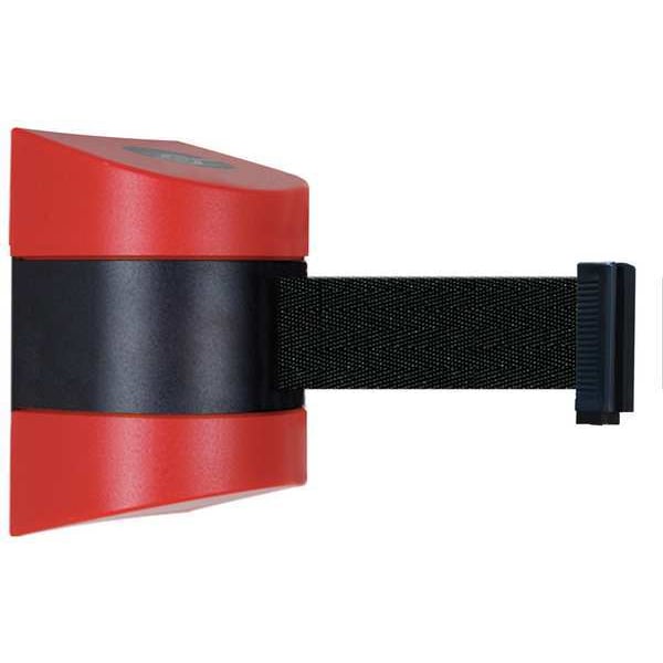 Tensabarrier Belt Barrier, Red, Belt Color Black - 897-24-S-21-NO-B9X-C