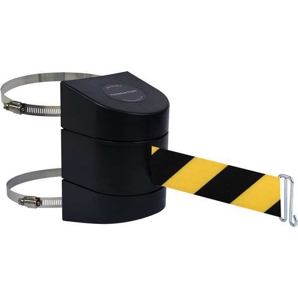 Tensabarrier Belt Barrier, Black, Belt Yellow/Black - 897-30-C-33-NO-D4X-A