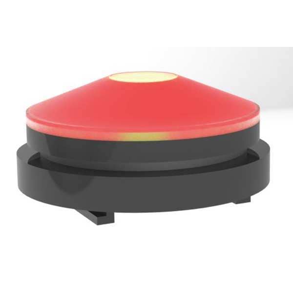 Banner Stakes Belt Barrier, Matte, Yellow Belt - MH5001L