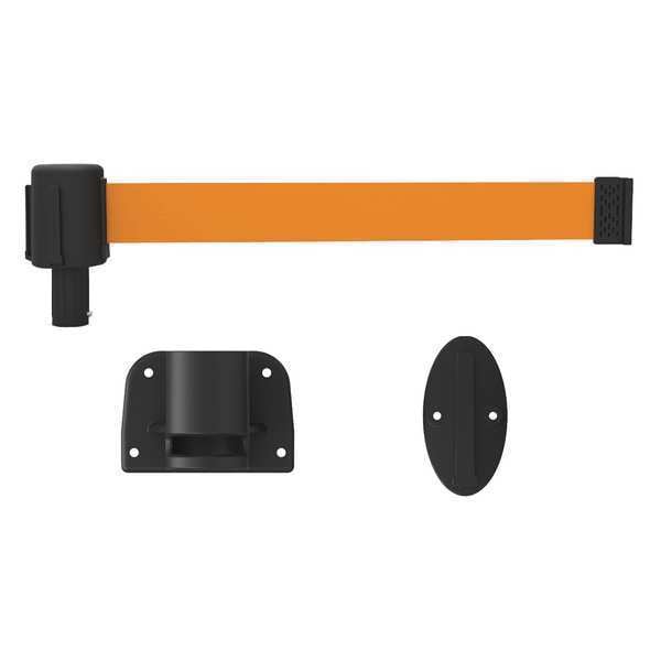 Banner Stakes Belt Barrier, Matte, Yellow Belt - PL4129