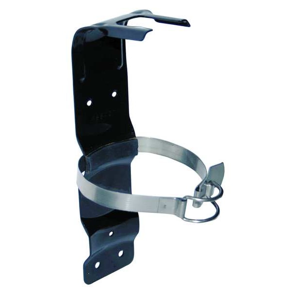 Kidde Fire Extinguisher Bracket, For 2.5 lb to 2.75 lb Tank Weight, Vehicle Mounting Bracket, Black Steel - 46640120