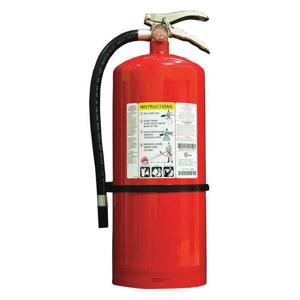 Kidde Fire Extinguisher, Class ABC, UL Rating 6A:120B:C, Rechargeable, 20 lb capacity, 20 ft Range - PROPLUS 20