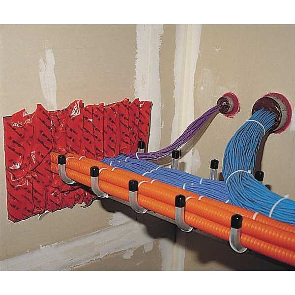Sti Fire Barrier Sealant, Caulk, Up to 4 hour Fire Rating, Intumescent, Watertight, 10.1 oz, Red - LCI300