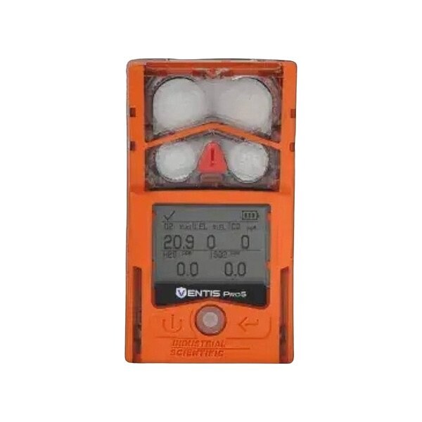 Industrial Scientific Ventis Pro5 Multi-Gas Detector, IP68, Audible, Vibrating, Visual, LCD with Backlight - VP5-U12Y2110101