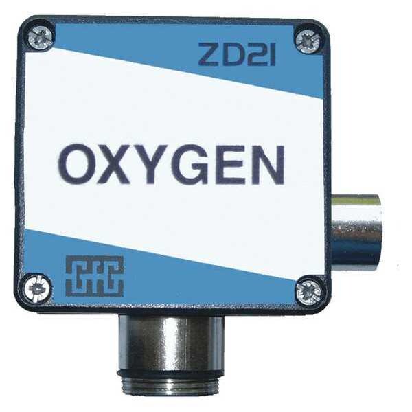 Gfg Oxygen Detector, 2-1/4in D x 3-61/64in L - 2210009