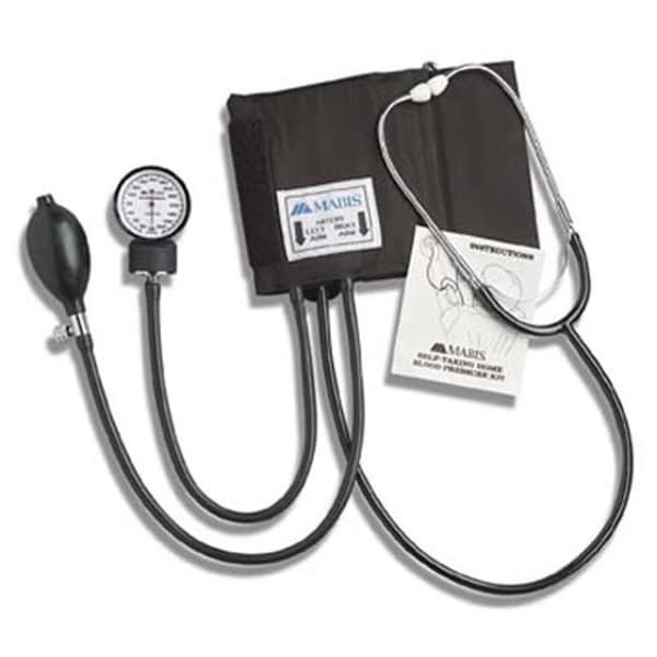 Mabis Mabis 04-174-021 Self-Taking Home Blood Pressure Kit - Black - 04-174-021