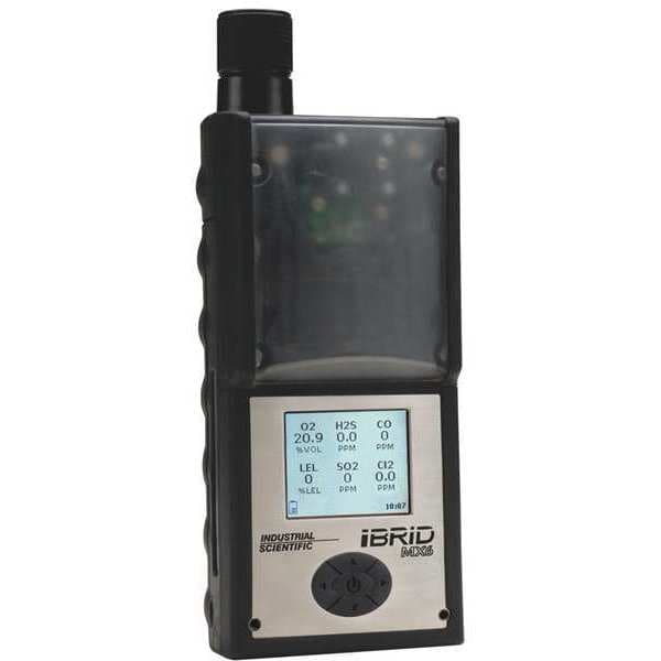 Industrial Scientific Mx6 Ibrid Multi-Gas Monitor - Lel, H2S - MX6-K023C211