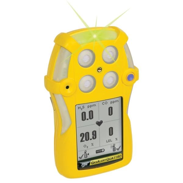 Honeywell Bw Repl Gas Detector Front Enclosure, Yellow - QT-FC1