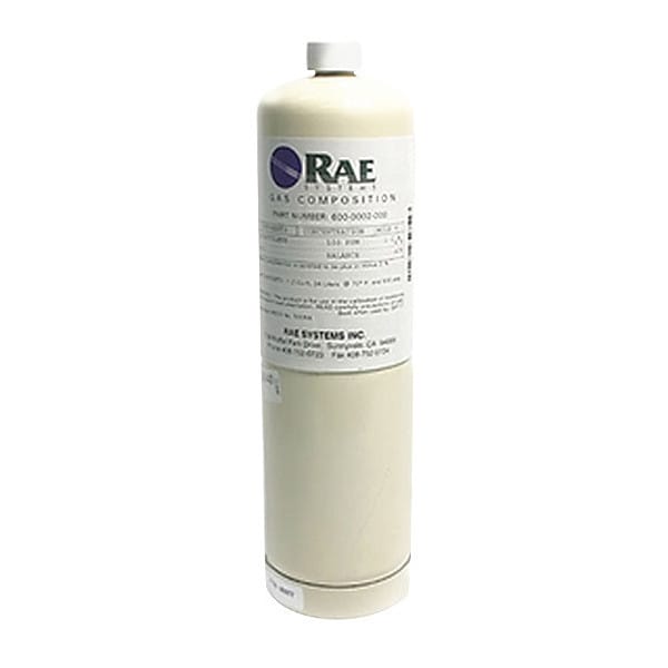 Honeywell Calibration Gas, Air, Isobutylene, 34 L, CGA 600 Connection, +/-10% Accuracy, 500 psi Max. Pressure - 600-0069-000
