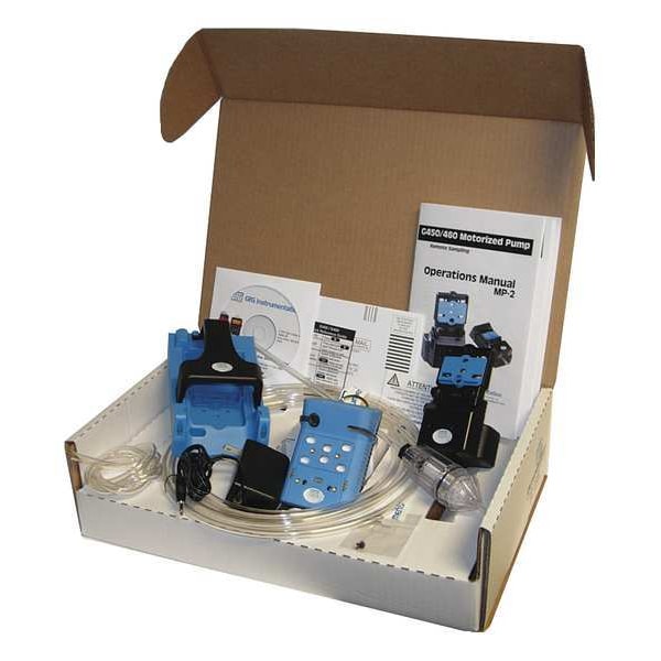 Gfg Multi-Gas Detector, IP67, Audible, Vibrating, Visual, LCD, 170 hr Battery Life - G460-1D03100065