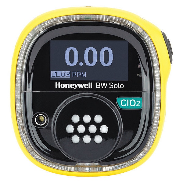 Honeywell Single-Gas Detector, Audible, Vibrating, Visual, 1 yr Battery Life - BWS1-V-Y