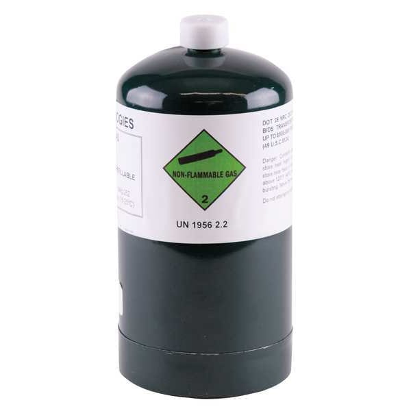 Sensit Calibration Gas, Propane, 21 L, CGA600 Threaded Collar Connection, +/-2% Accuracy - 315-080022