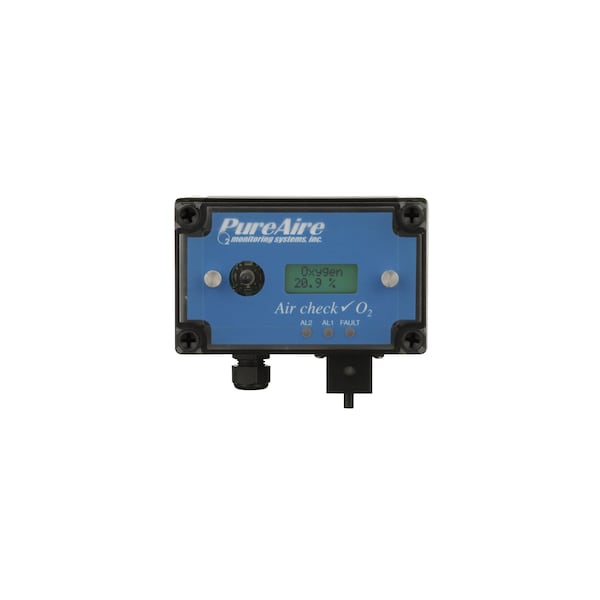 Pureaire Monitoring Systems Monitoring Systems Oxygen Deficiency Monitor, w/zirconium sensor - 99016