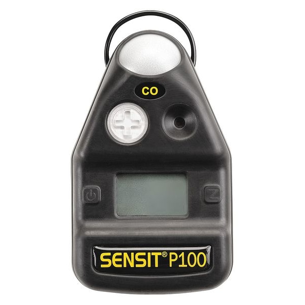 Sensit P100 Personal Monitor, Audible and Visual, 2 yr Battery Life - CO