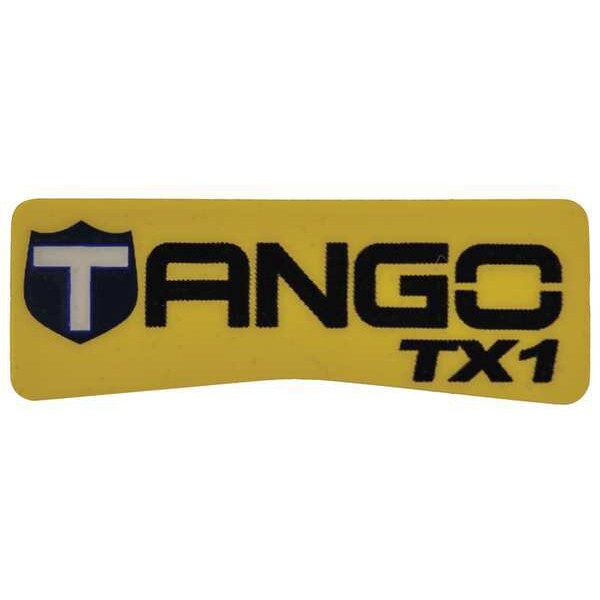 Industrial Scientific Nameplate for Mfr. No. TX1, Yellow - 17154918