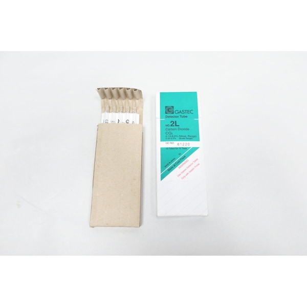 Gastec CARBON DIOXIDE DETECTOR TUBE GAS ANALYSIS Parts, 10PK - 2L 81220