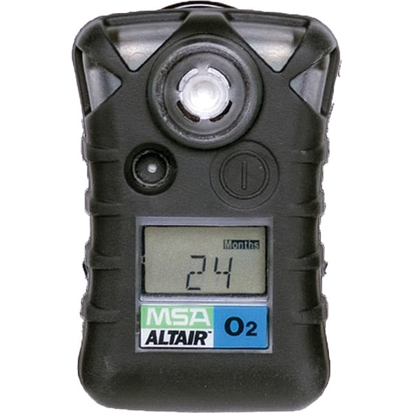 Msa Safety O2, Audible, Visual and Vibrating, 2 yr Battery Life - 10092523