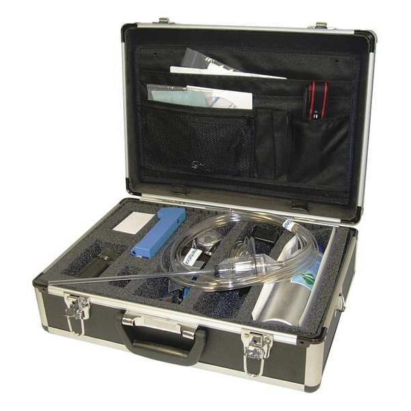 Gfg Multi-Gas Detector, IP67, Audible, Vibrating, Visual, LCD, 170 hr Battery Life - G450-11465C