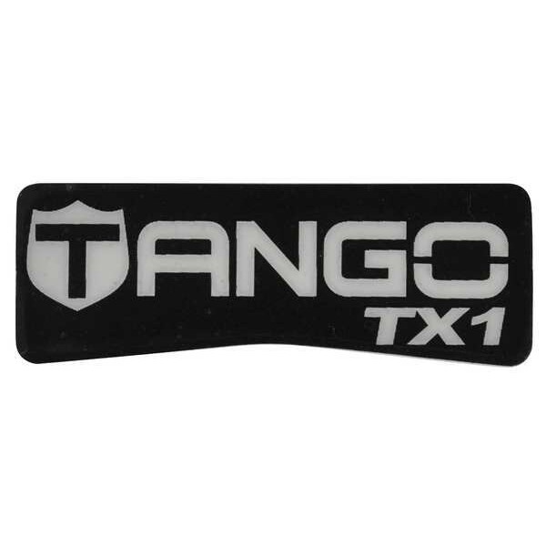 Industrial Scientific Nameplate for Mfr. No. TX1, Black - 17154916