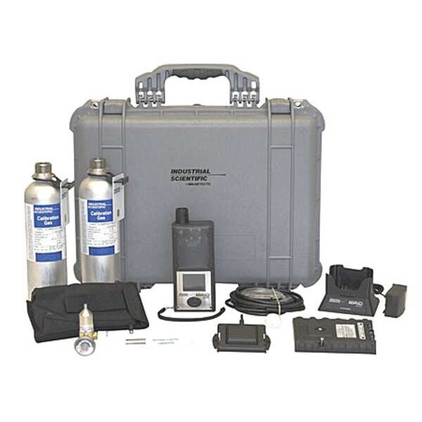 Industrial Scientific MX6 iBrid Multi-Gas Detector, Audible, Vibrating, Visual, LCD, 36 hr Battery Life - MX6KIT-K123R211