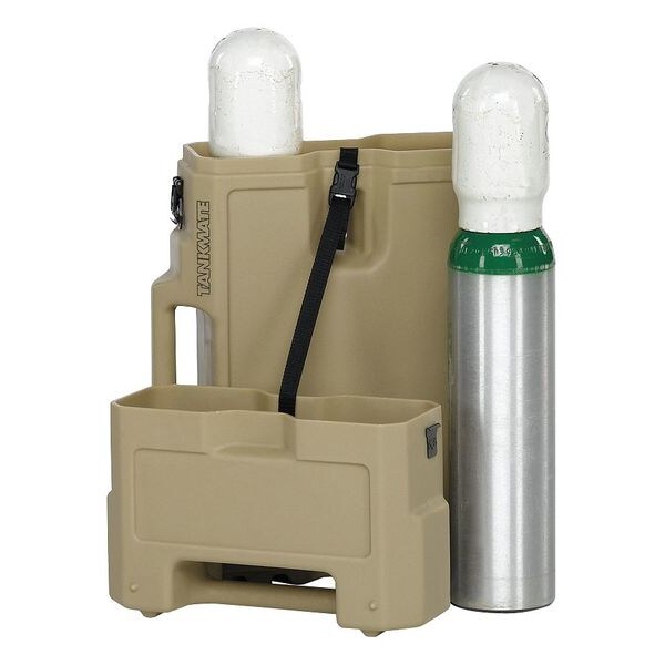 Pelican Oxy Tank Case, 26.1Lx14.9Wx5.4D, OD Green - 472-TANKM-D-2