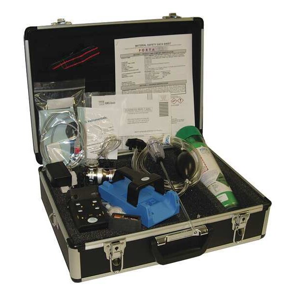 Gfg Multi-Gas Detector, IP67, Audible, Vibrating, Visual, LCD, 170 hr Battery Life - G450-11440C