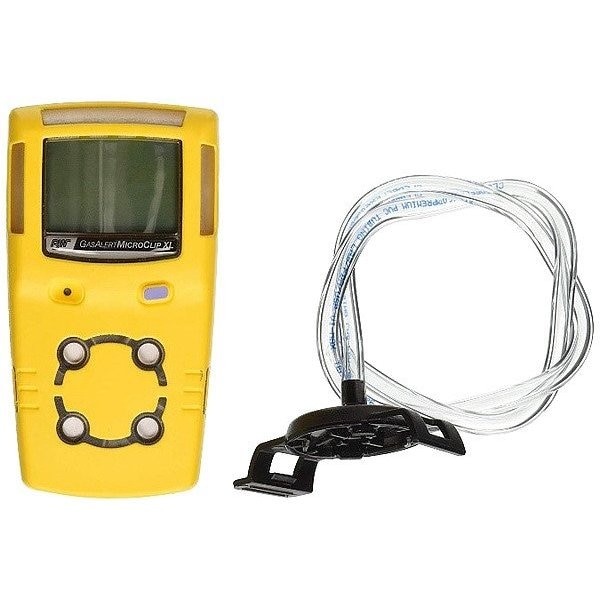 Honeywell Bw BW MicroClip Multi-Gas Detector, IP68, Audible, Vibrating, Visual, LCD, 18 hr Battery Life - MCXL-XW00-Y-NA