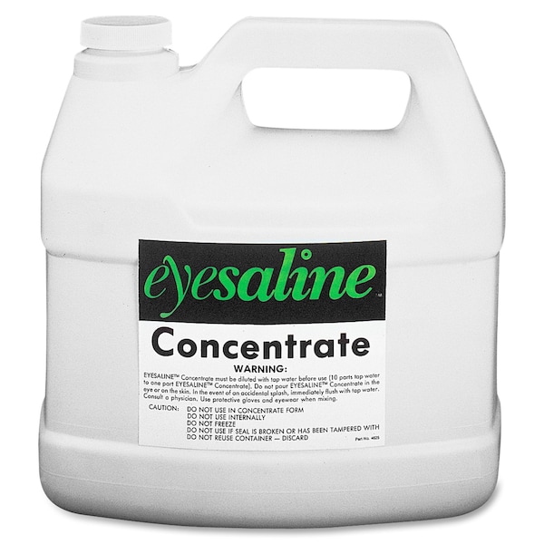 Honeywell Eyewash Saline Concentrate, 180 oz, For Use With Fendall Pure Flow 1000/2000 Eyewash Stations - 32-000513-0000-H5