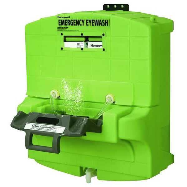 Honeywell Eyewash Station, Fendall Pure Flow 1000, Gravity-Fed, 7 Gallon Capacity, Wall Mountable, Portable - 32-001000-0000