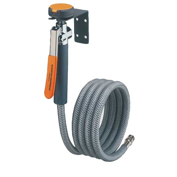 Guardian Equipment Dual Head Drench Hose, Wall Mount, 8 ft. - G5026