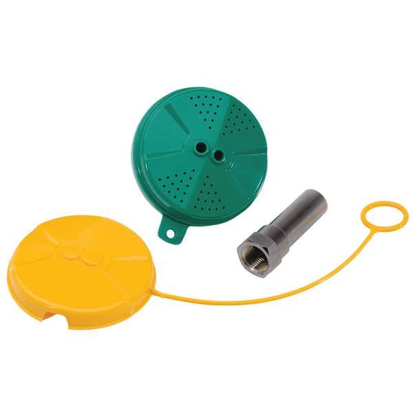 Haws Eyewash Spray Head, Plastic, Yellow, For Use With, Eye/Face Wash Station - SP65