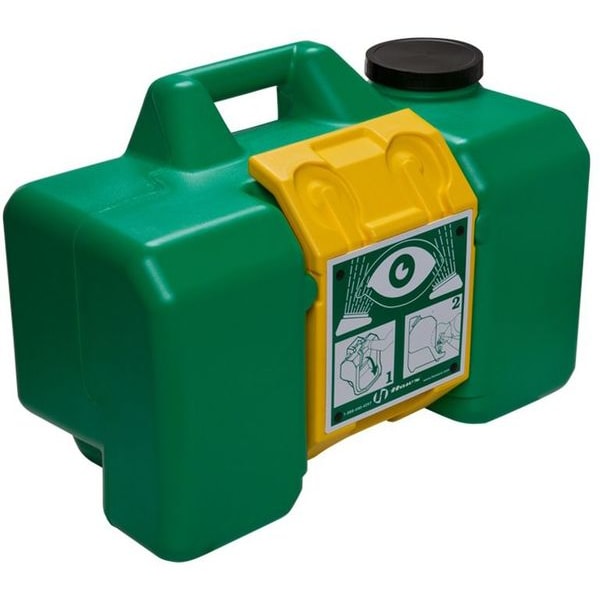 Haws Eyewash Station, Gravity-Fed, 9 gal Tank Capacity, Wall Mount, Portable, 15 in H., 22 in W - 7501
