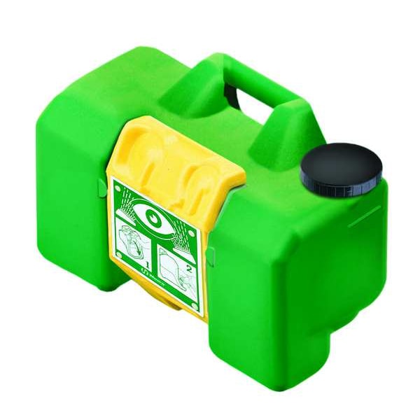 Haws Eyewash Station, Gravity-Fed, 9 gal Tank Capacity, Wall Mount, Portable, 15 in H., 22 in W - 7501