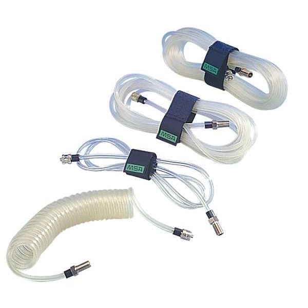 Msa Safety Sampling Line, Silicone Rubber, 1/4x25 ft. - 10040664