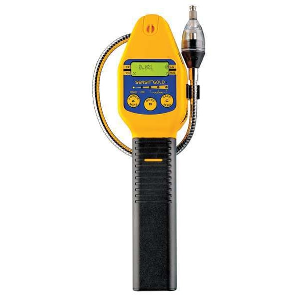 Sensit Multi Gas Detector Multi-Gas Detector, Audible, Visual, LCD, 12 hr Battery Life - 909-00000-B