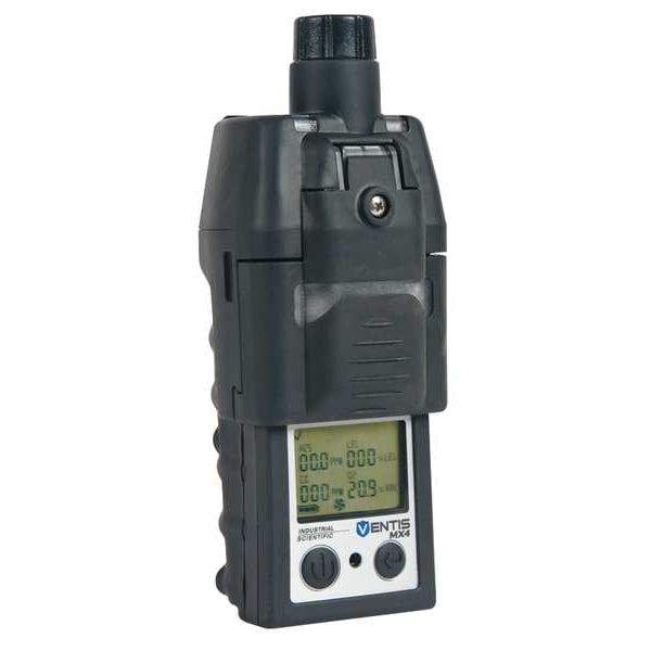 Industrial Scientific Ventis MX4 Multi-Gas Detector, IP66/IP67, Audible, Vibrating, Visual, LCD with Backlight - VTS-K5232110101