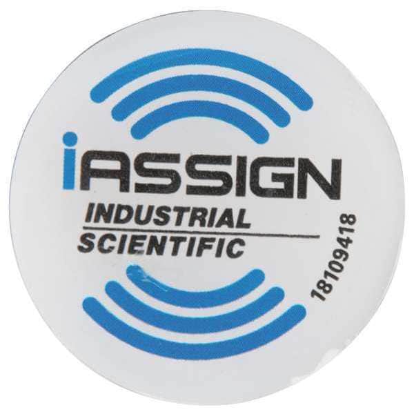 Industrial Scientific iAssign Waterproof Tag, 10 pcs. - 18109418