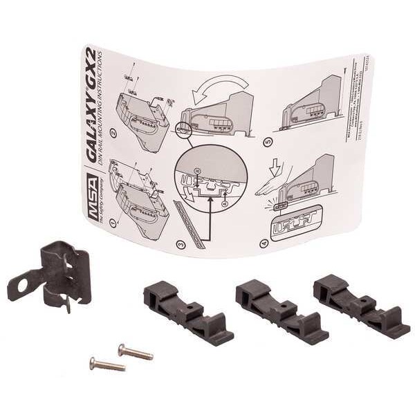 Msa Safety Clip, 1 Lx 2 Wx 3 H In. - 10126657