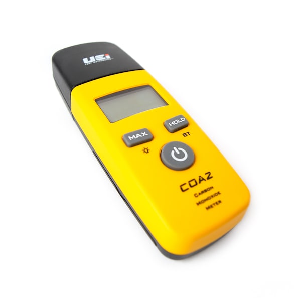 Uei Test Instruments NIST Certified Wireless Carbon Monoxide Detector w/ Alert LED & Belt Clip - COA2-N